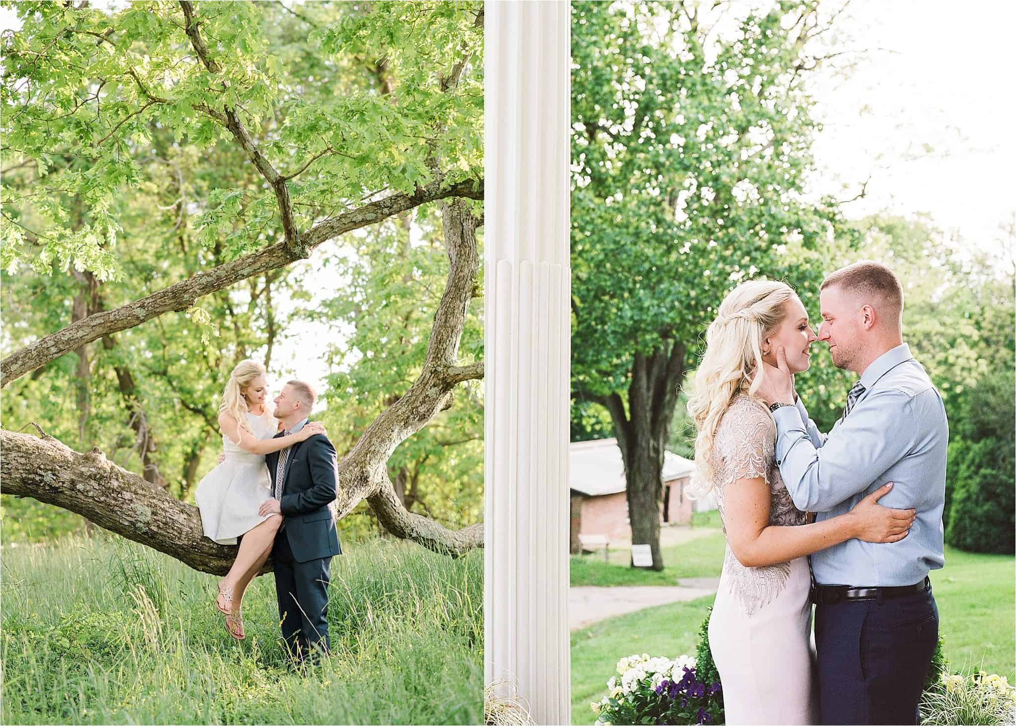 oatlands plantation leesburg virginia engagement portraits