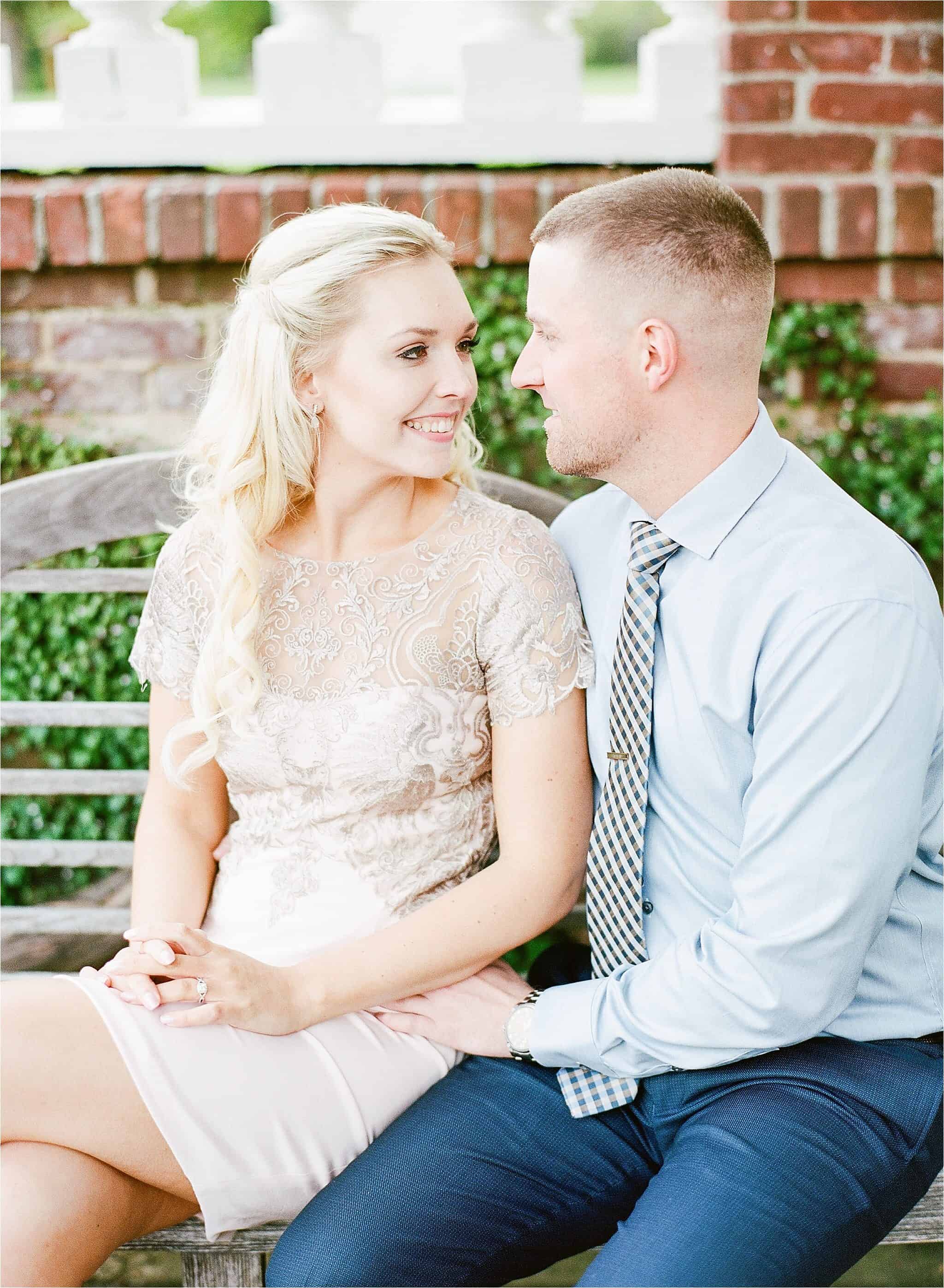 oatlands plantation leesburg virginia engagement portraits