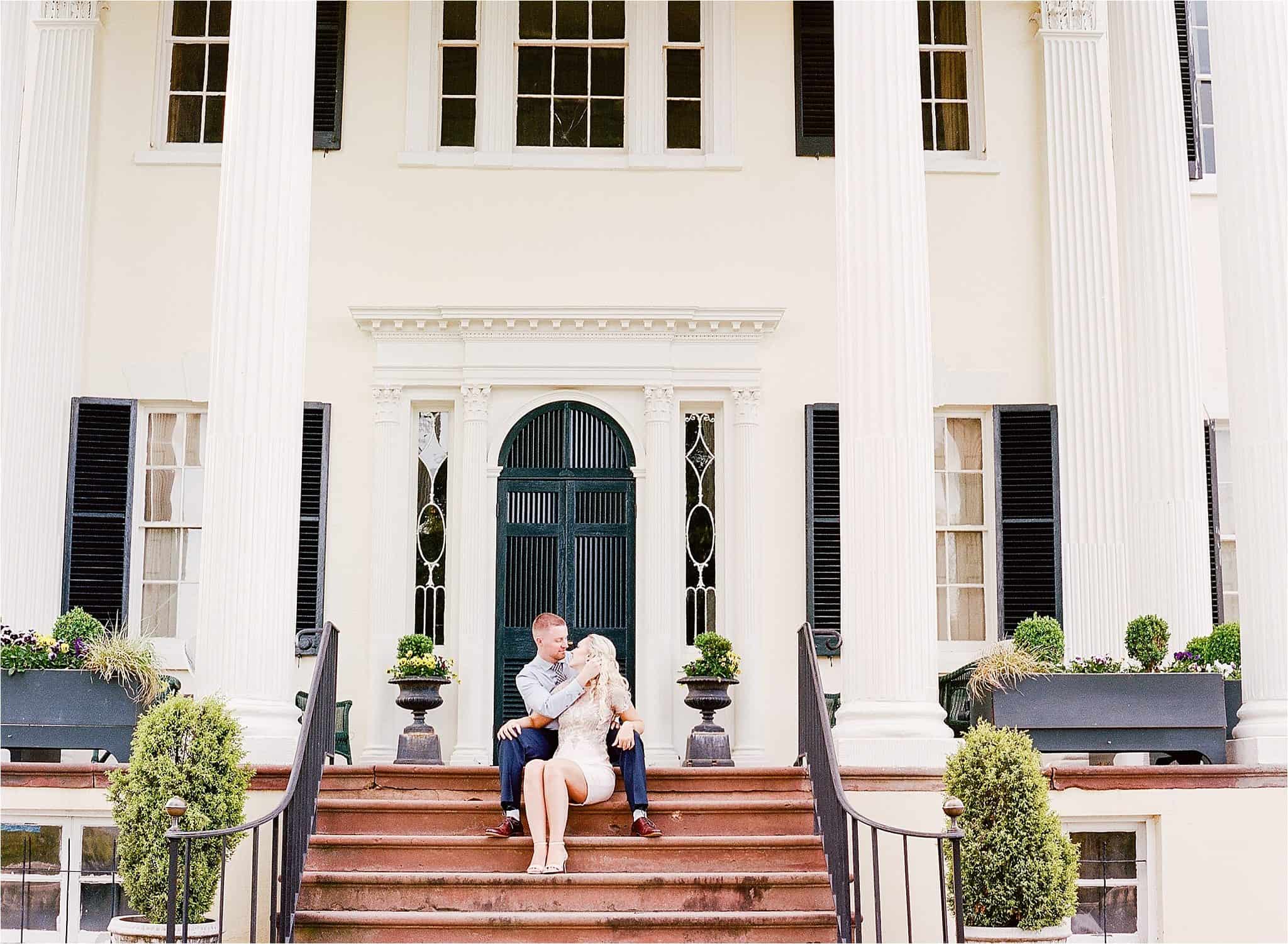 oatlands plantation leesburg virginia engagement portraits