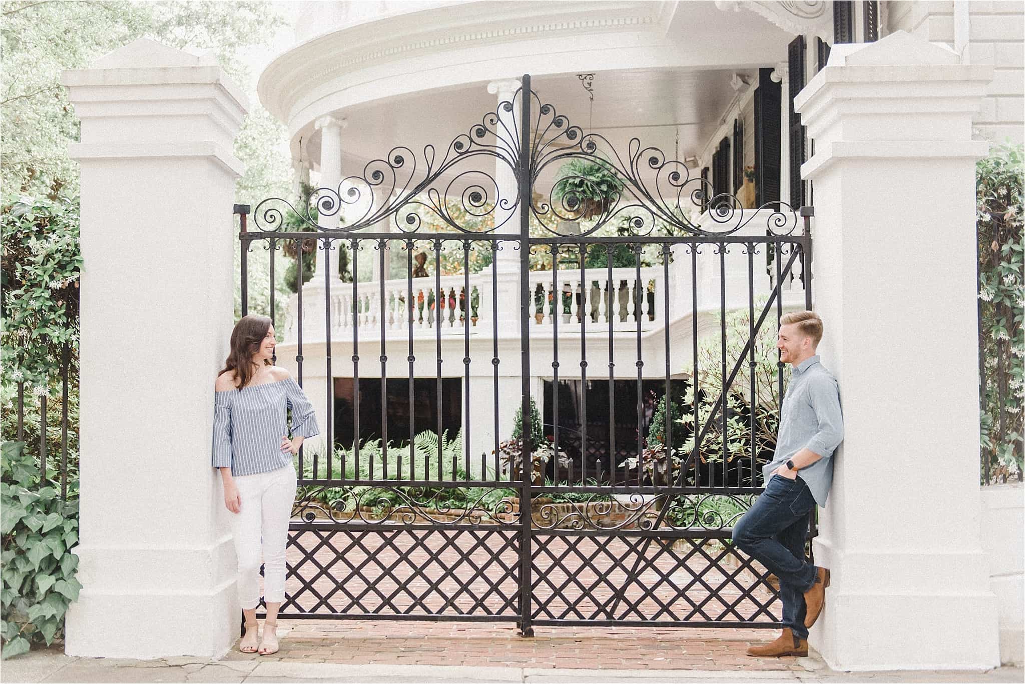 Downtown Charleston South Carolina Engagement Portraits