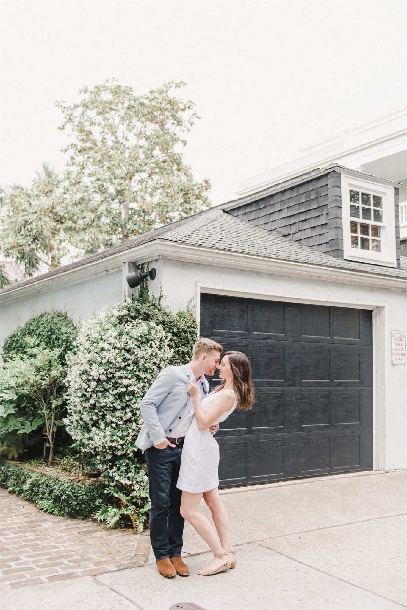 Downtown Charleston South Carolina Engagement Portraits
