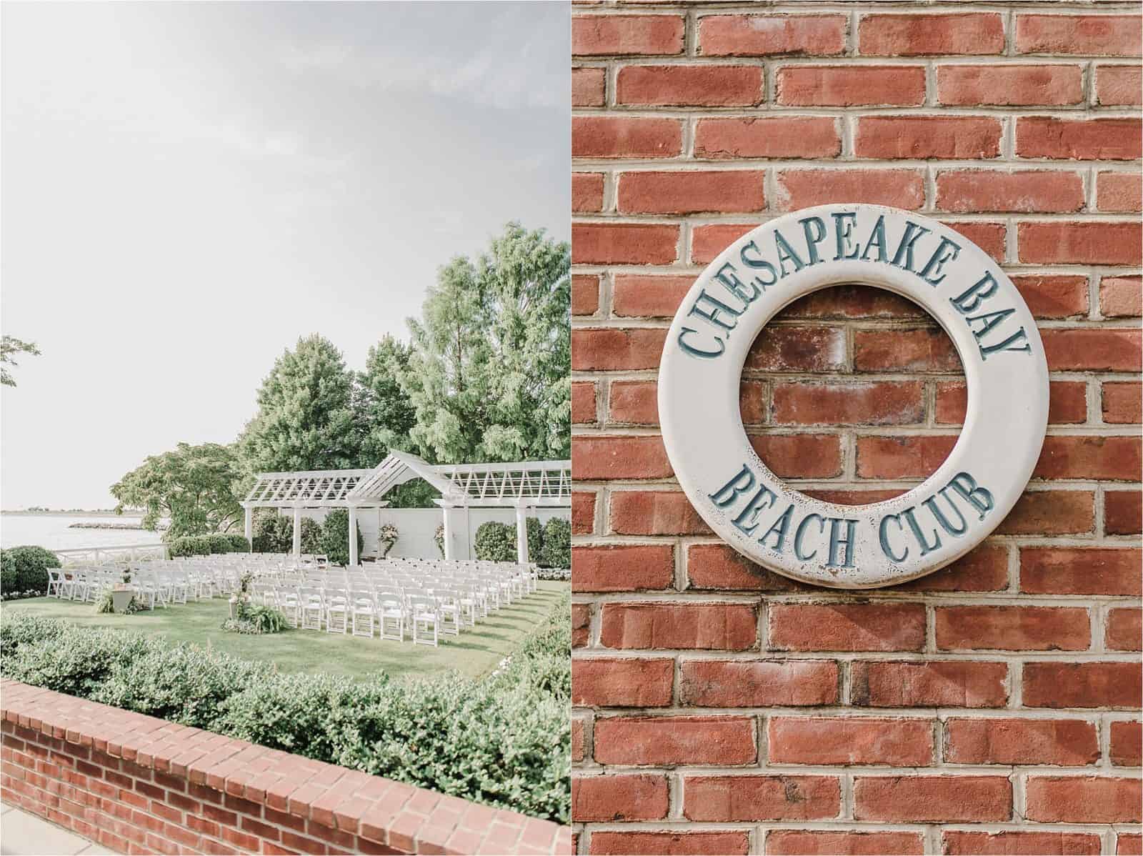 Chesapeake Bay Beach Club Wedding Emily and Sidney