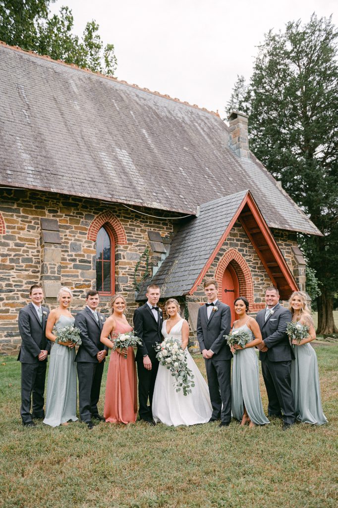 Southern Maryland White House Retreat fall wedding