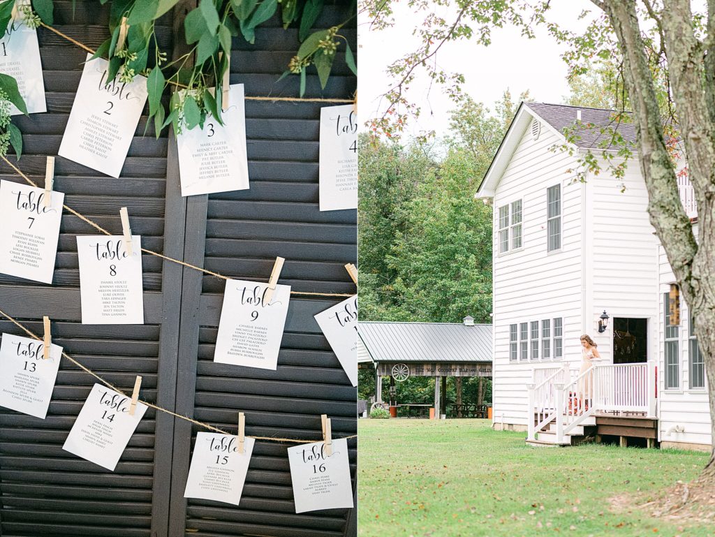 Southern Maryland White House Retreat fall wedding